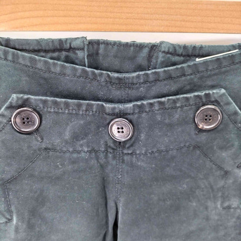 ディースクエアード DSQUARED2 MADE IN ITALY コットン クロップド ギミック セーラーパンツ レディース  40